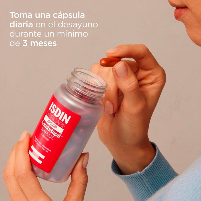 Isdin Cápsulas Anticaida Lambdapil 5 Alfa Plus 5