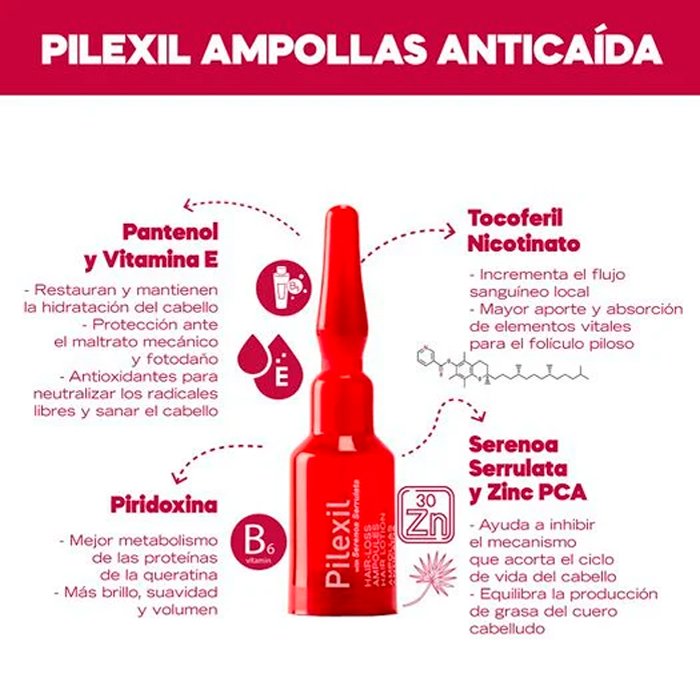Pilexil Ampollas 2