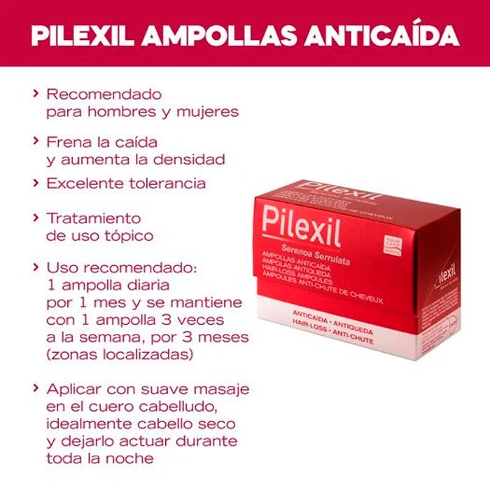 Pilexil Ampollas 4